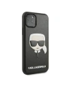 Wholesale Karl Lagerfeld KLHCN58KHBK Apple iPhone 11 Pro black hardcase Ikonik Karl`s Head - KLD421BLK - {ean13} - Hurt