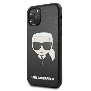Hurtownia GSM - Etui Karl Lagerfeld KLHCN65KHBK Apple iPhone 11 Pro Max schwarz/black hardcase Ikonik Karl`s Head - KLD422BLK - {ean13} - Hurt