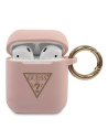 Hurtownia GSM - Etui Guess GUACA2LSTLPI Apple AirPods cover różowy/pink Silicone Triangle Logo - GUE790PNK - {ean13} - Hurt
