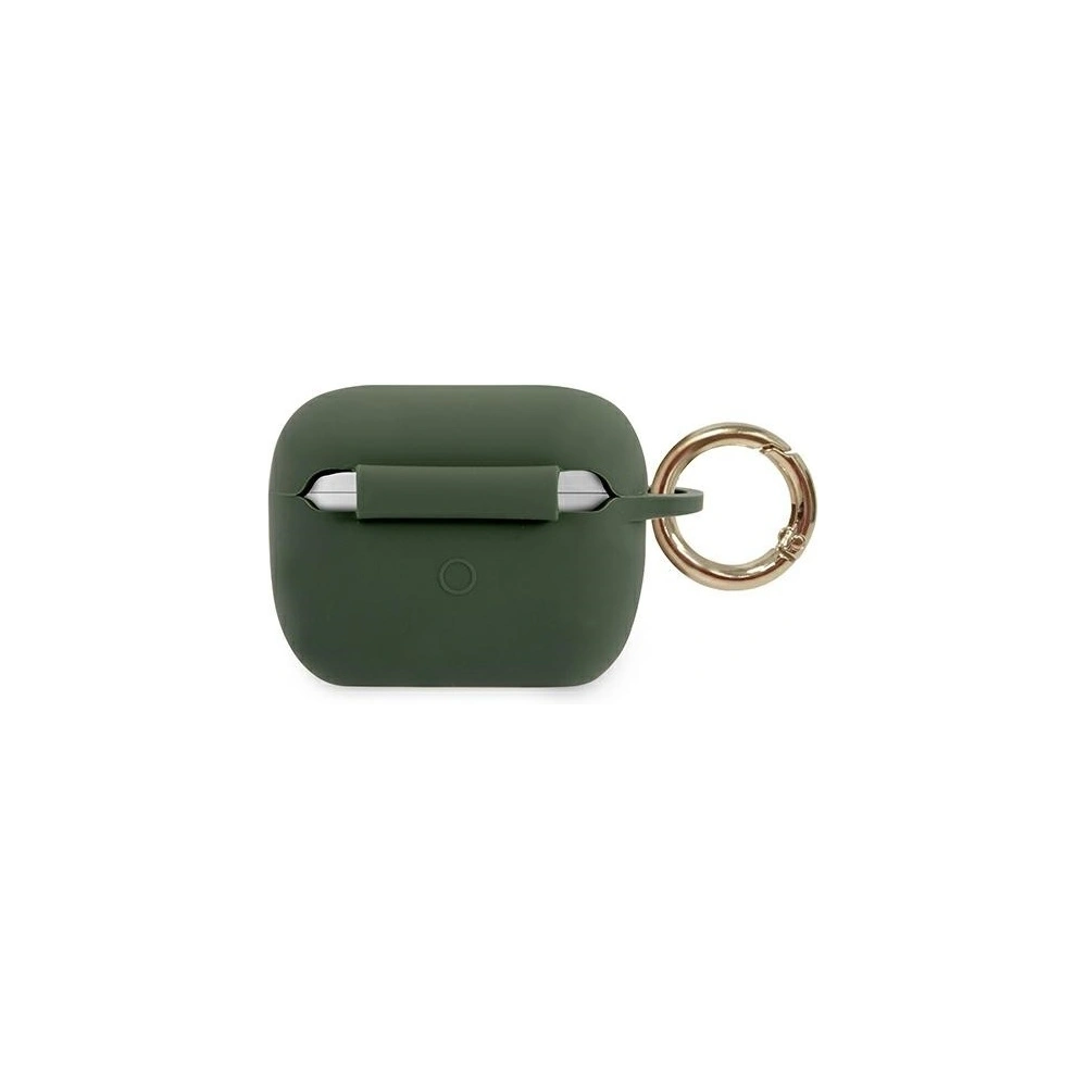 Hurtownia GSM - Etui Guess GUACAPLSTLKA Apple AirPods Pro Hülle khaki Silikon Dreieckslogo - GUE791KHA - {ean13} - Hurt