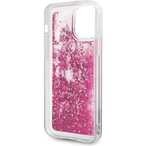 Etui Karl Lagerfeld KLHCP12MROPI Apple iPhone 12/12 Pro różowy/pink hardcase Glitter Charms