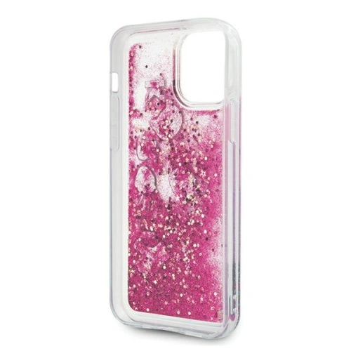 Etui Karl Lagerfeld KLHCP12MROPI Apple iPhone 12/12 Pro różowy/pink hardcase Glitter Charms