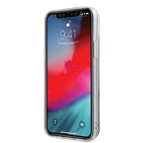 Etui Karl Lagerfeld KLHCP12MROPI Apple iPhone 12/12 Pro różowy/pink hardcase Glitter Charms