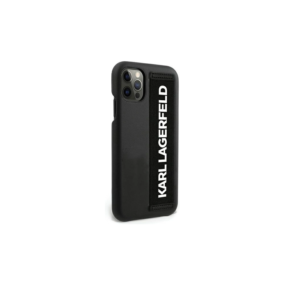 Wholesale Karl Lagerfeld KLHCP12MSTKLBK Apple iPhone 12/12 Pro black hardcase - KLD426BLK - {ean13} - Hurt