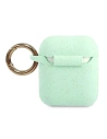 Hurtownia GSM - Etui Guess GUACCSILGLGN Apple AirPods cover zielony/green Silicone Glitter - GUE799GRN - {ean13} - Hurt