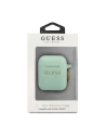 Wholesale Guess GUACCSILGLGN Apple AirPods cover green Silicone Glitter - GUE799GRN - {ean13} - Hurt