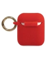 Hurtownia GSM - Etui Guess GUACCSILGLRE Apple AirPods cover czerwony/red Silicone Glitter - GUE801RED - {ean13} - Hurt
