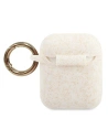 Wholesale Guess GUACCSILGLWH Apple AirPods cover white Silicone Glitter - GUE802WHT - {ean13} - Hurt