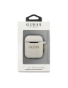 Wholesale Guess GUACCSILGLWH Apple AirPods cover white Silicone Glitter - GUE802WHT - {ean13} - Hurt