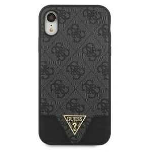 Hurtownia GSM - Etui Guess GUHCI61PU4GHBK Apple iPhone XR szary/grey hardcase 4G Triangle Collection - GUE803GRY - {ean13} - Hurt