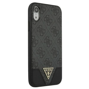 Hurtownia GSM - Etui Guess GUHCI61PU4GHBK Apple iPhone XR szary/grey hardcase 4G Triangle Collection - GUE803GRY - {ean13} - Hurt