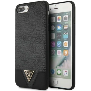 Hurtownia GSM - Etui Guess GUHCI8LPU4GHBK Apple iPhone 8/7 Plus grau/grey hardcase 4G Triangle Collection - GUE804GRY - {ean13} - Hurt