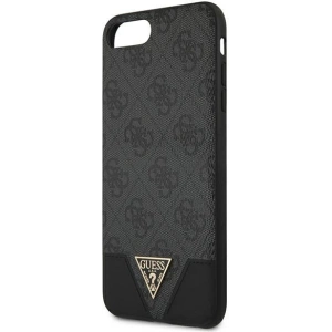 Hurtownia GSM - Etui Guess GUHCI8LPU4GHBK Apple iPhone 8/7 Plus szary/grey hardcase 4G Triangle Collection - GUE804GRY - {ean13} - Hurt