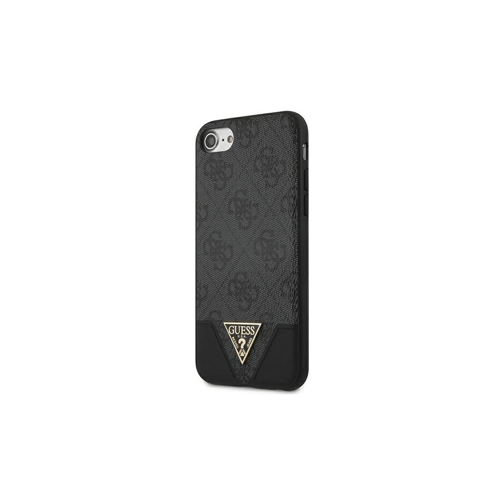 Wholesale Guess GUHCI8PU4GHBK Apple iPhone SE 2022/SE 2020/8/7 grey hardcase 4G Triangle Collection - GUE805GRY - {ean13} - Hurt