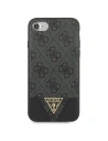 Wholesale Guess GUHCI8PU4GHBK Apple iPhone SE 2022/SE 2020/8/7 grey hardcase 4G Triangle Collection - GUE805GRY - {ean13} - Hurt