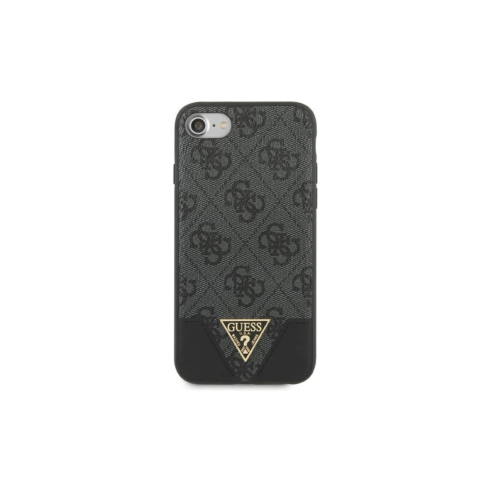 Wholesale Guess GUHCI8PU4GHBK Apple iPhone SE 2022/SE 2020/8/7 grey hardcase 4G Triangle Collection - GUE805GRY - {ean13} - Hurt