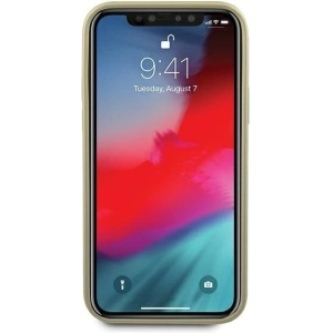 Etui Guess GUHCP12MIGLGO Apple iPhone 12/12 Pro złoty/gold hardcase Iridescent