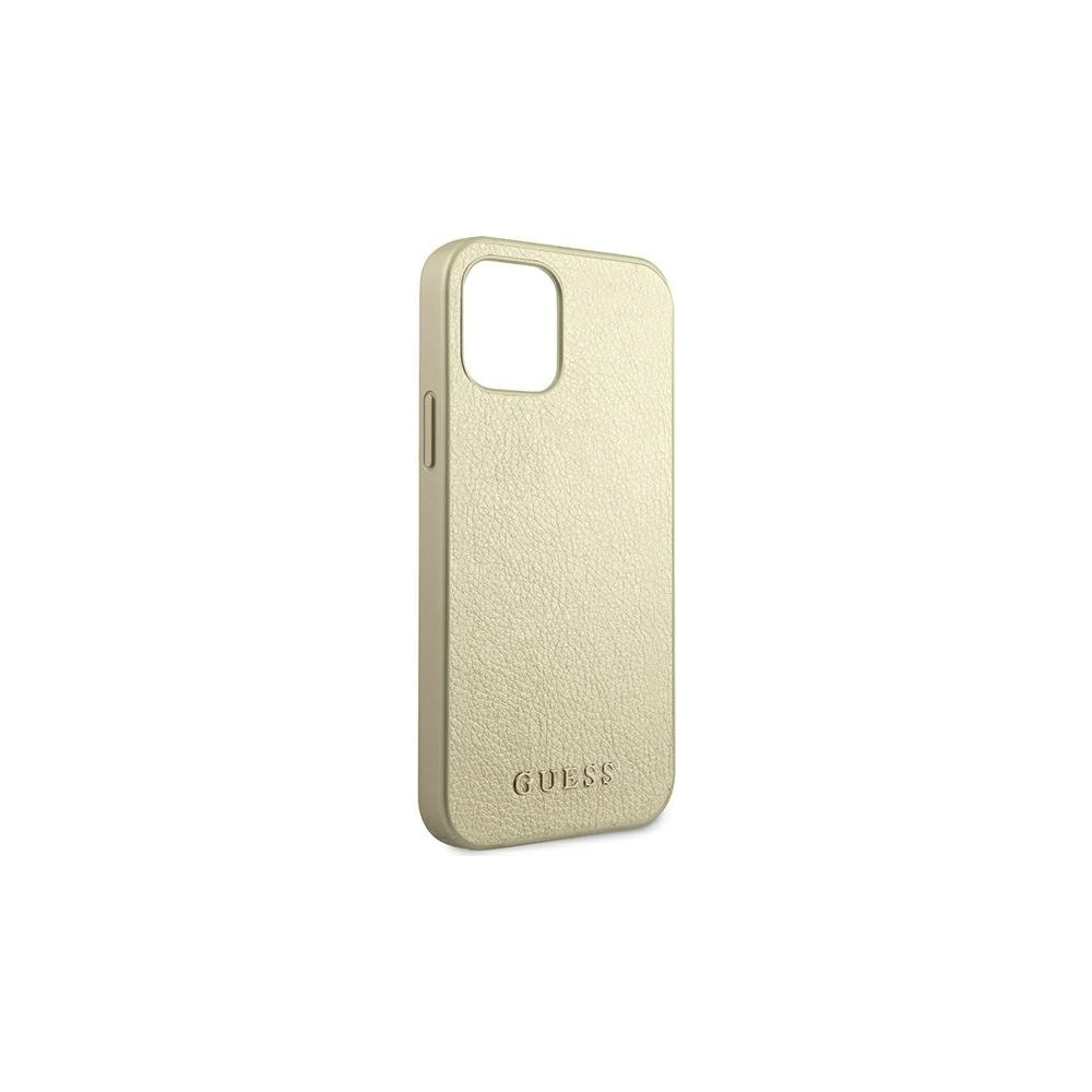 Wholesale Guess GUHCP12MIGLGO Apple iPhone 12/12 Pro gold hardcase Iridescent - GUE807GLD - {ean13} - Hurt