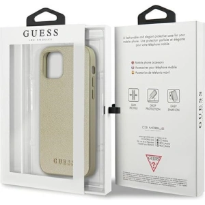 Etui Guess GUHCP12MIGLGO Apple iPhone 12/12 Pro złoty/gold hardcase Iridescent