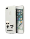 Etui Karl Lagerfeld KLHCI8LCKTR Apple iPhone 8/7 Plus Hardcase Transparent Karl & Choupette