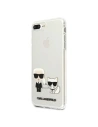 Hurtownia GSM - Etui Karl Lagerfeld KLHCI8LCKTR Apple iPhone 8/7 Plus Hardcase Transparent Karl & Choupette - KLD429CL - {ean13} - Hurt