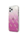 Etui Guess GUHCP12MPCU4GGPI Apple iPhone 12/12 Pro różowy/pink hardcase 4G Gradient