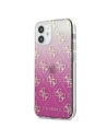 Etui Guess GUHCP12SPCU4GGPI Apple iPhone 12 mini różowy/pink hardcase 4G Gradient