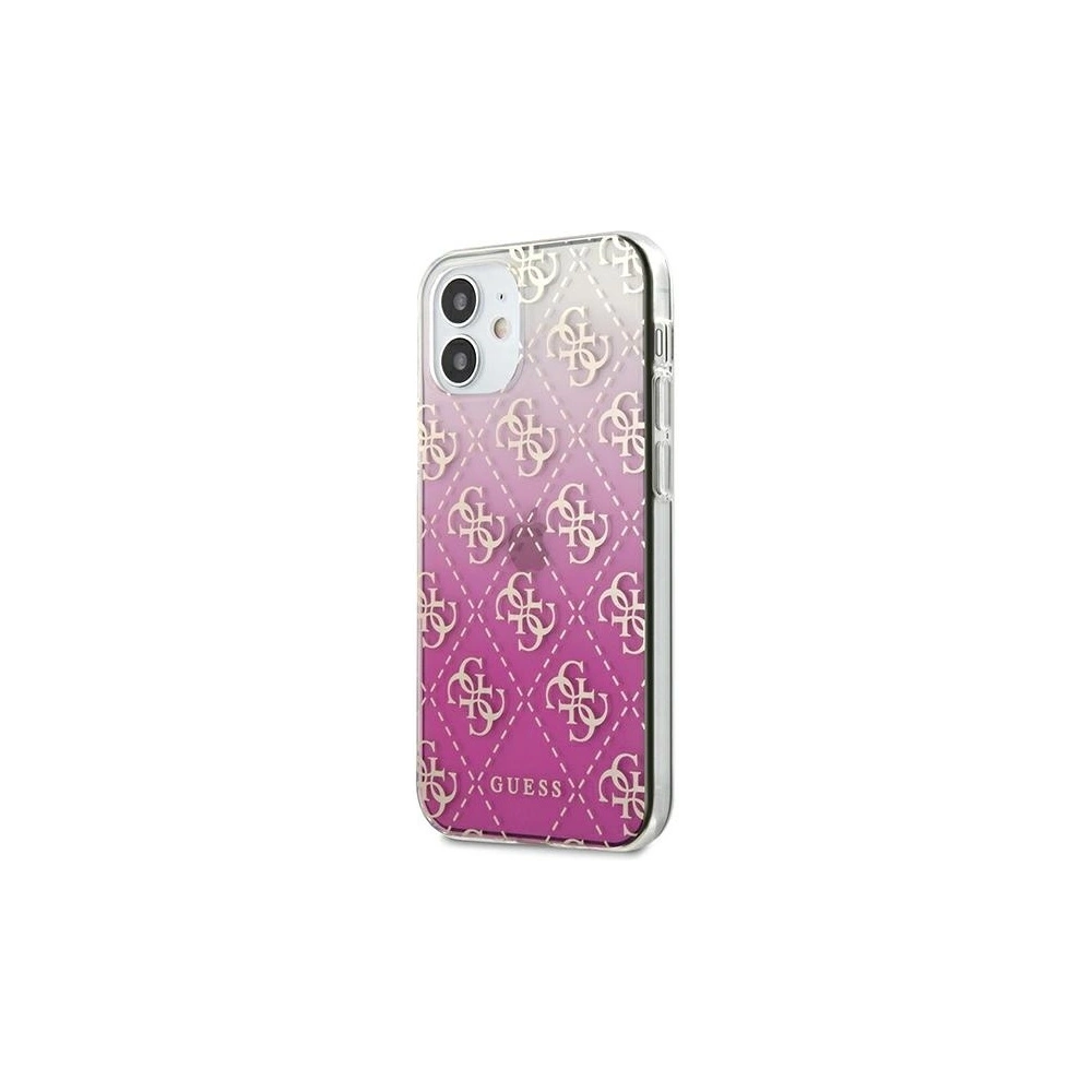 Wholesale Guess GUHCP12SPCU4GGPI Apple iPhone 12 mini pink hardcase 4G Gradient - GUE814PNK - {ean13} - Hurt