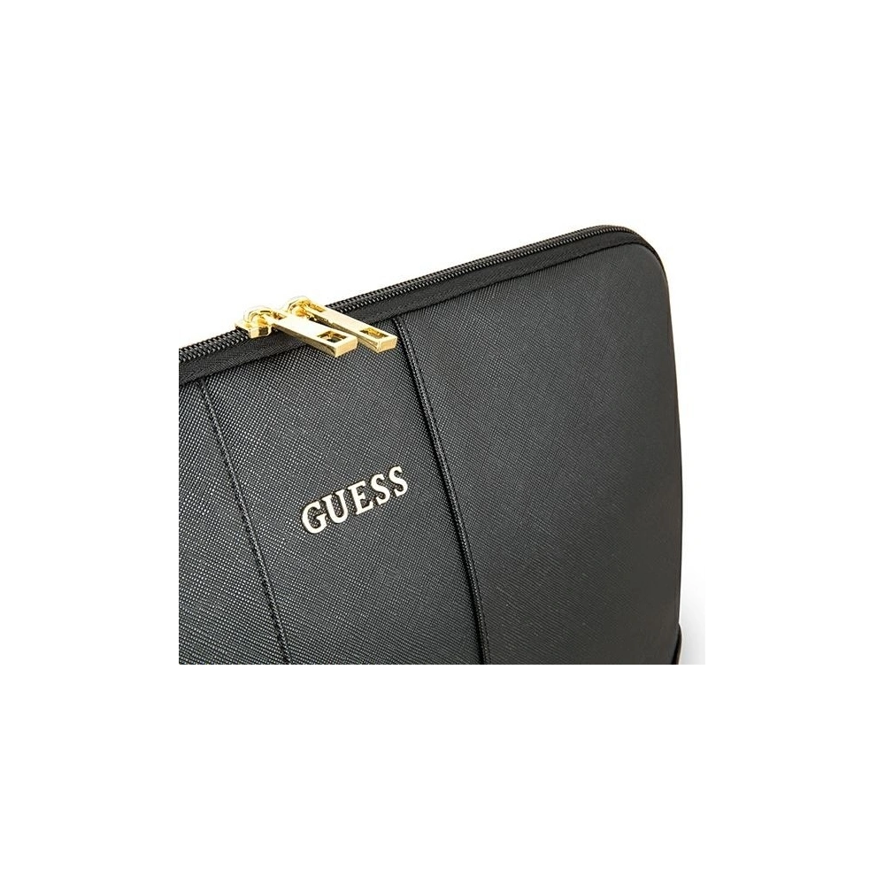 Hurtownia GSM - Etui Guess Sleeve GUCS13TBK 13 cali czarny/black Saffiano - GUE817BLK - {ean13} - Hurt