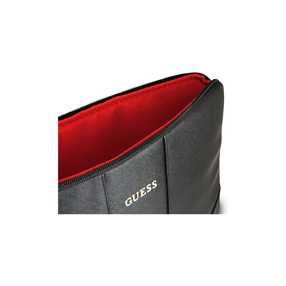 Hurtownia GSM - Etui Guess Sleeve GUCS13TBK 13 cali czarny/black Saffiano - GUE817BLK - {ean13} - Hurt