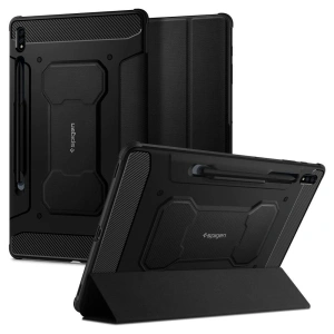 Hurtownia GSM - Etui Spigen Rugged Armor Pro Samsung Galaxy Tab S7/S8 11 Schwarz - SPN1413BLK - {ean13} - Hurt