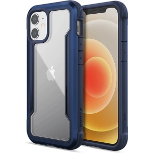 Hurtownia GSM - Etui aluminiowe X-Doria Raptic Shield Apple iPhone 12 mini (Drop test 3m) (Blue) - XDR103BLU - {ean13} - Hurt