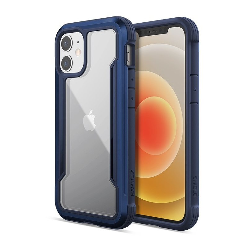 Hurtownia X-Doria - 6950941492317 - XDR103BLU - Etui aluminiowe X-Doria Raptic Shield Apple iPhone 12 mini (Drop test 3m) (Blue) - B2B homescreen