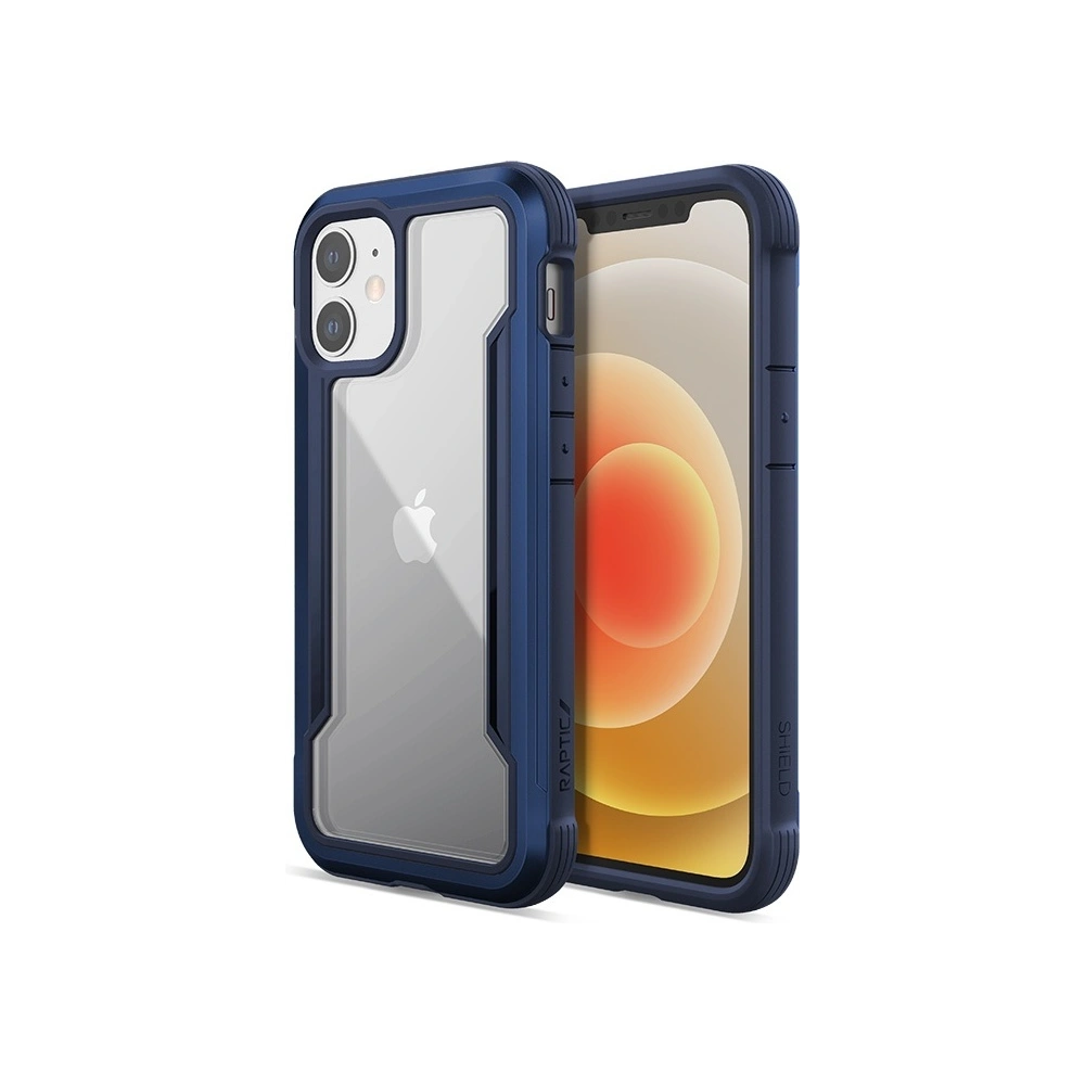Wholesale X-Doria Raptic Shield - Aluminum Case for iPhone 12 Mini (Drop test 3m) (Blue) - XDR103BLU - {ean13} - Hurt