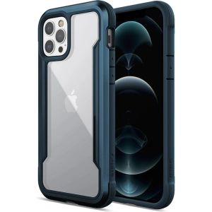 Hurtownia GSM - Etui aluminiowe X-Doria Raptic Shield Apple iPhone 12/12 Pro (Drop test 3m) (Pacific Blue) - XDR104BLU - {ean13} - Hurt