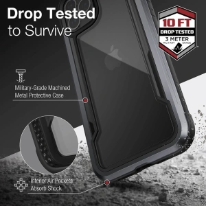 Wholesale X-Doria Raptic Shield - Aluminum Case for iPhone 12 Max / iPhone 12 Pro (Drop test 3m) (Pacific Blue) - XDR104BLU - {ean13} - Hurt