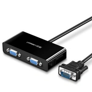 Video-Splitter UGREEN 40254 - VGA zu 2x VGA - 1m (schwarz)