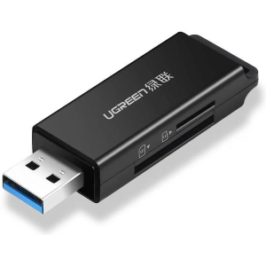 Czytnik kart pamięci - Ugreen CM104 SD/TF USB 3.0 (czarny)