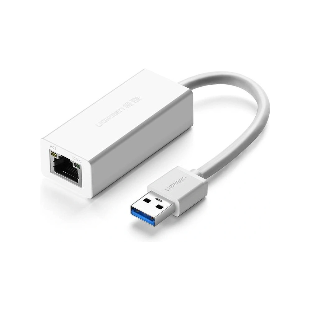 Wholesale UGREEN CR111 USB 3.0 to RJ45 network adapter (white) - UGR534WHT - {ean13} - Hurt