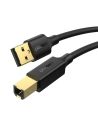 Hurtownia GSM - Kabel USB 2.0 A-B UGREEN US135 do drukarki, pozłacany, 1.5m (czarny) - UGR558BLK - {ean13} - Hurt