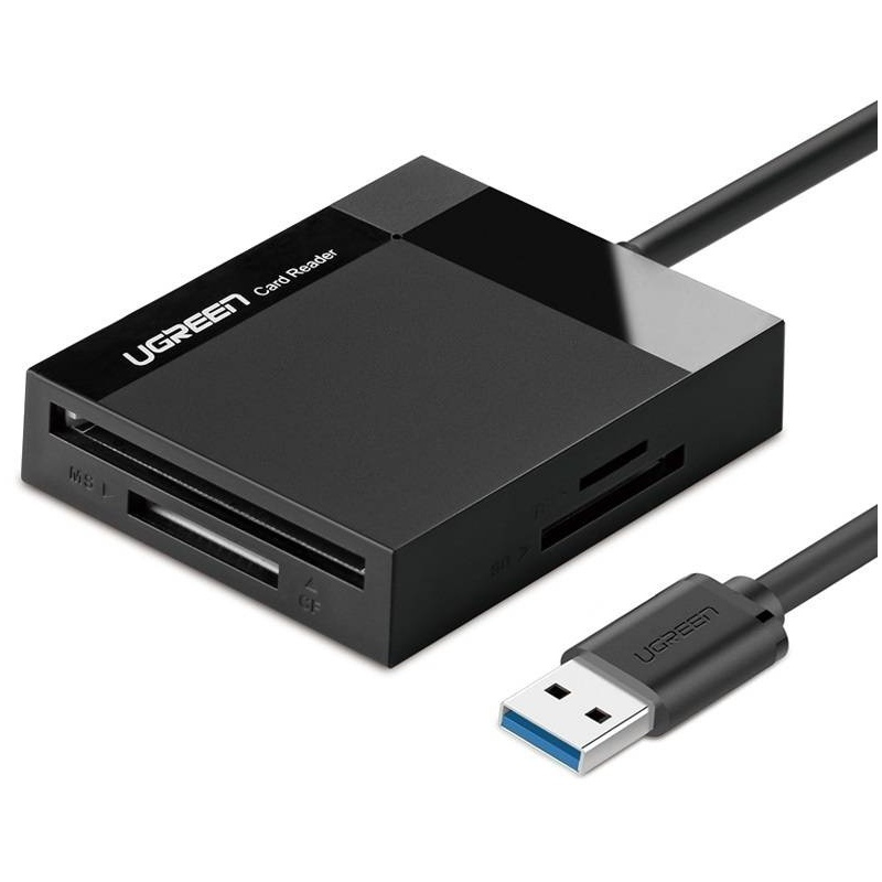 Ugreen Distributor - 6957303833337 - UGR563 - UGREEN CR125 4-in-1 USB 3.0 card reader 0.5m - B2B homescreen
