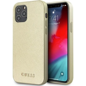 Hurtownia GSM - Etui Guess GUHCP12LIGLGO Apple iPhone 12 Pro Max złoty/gold hardcase Iridescent - GUE818GLD - {ean13} - Hurt