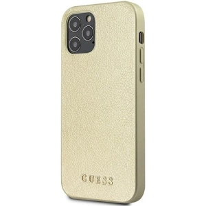 Hurtownia GSM - Etui Guess GUHCP12LIGLGO Apple iPhone 12 Pro Max złoty/gold hardcase Iridescent - GUE818GLD - {ean13} - Hurt