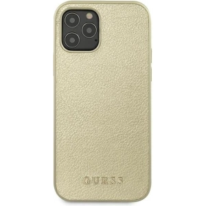 Hurtownia GSM - Etui Guess GUHCP12LIGLGO Apple iPhone 12 Pro Max złoty/gold hardcase Iridescent - GUE818GLD - {ean13} - Hurt