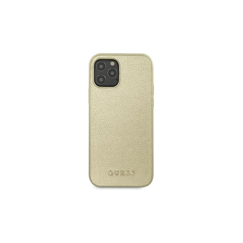 Hurtownia GSM - Etui Guess GUHCP12LIGLGO Apple iPhone 12 Pro Max złoty/gold hardcase Iridescent - GUE818GLD - {ean13} - Hurt