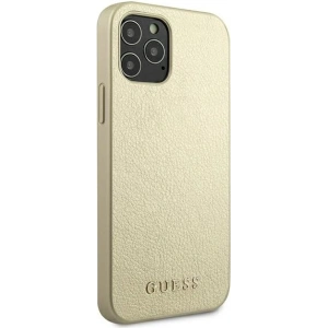 Hurtownia GSM - Etui Guess GUHCP12LIGLGO Apple iPhone 12 Pro Max złoty/gold hardcase Iridescent - GUE818GLD - {ean13} - Hurt