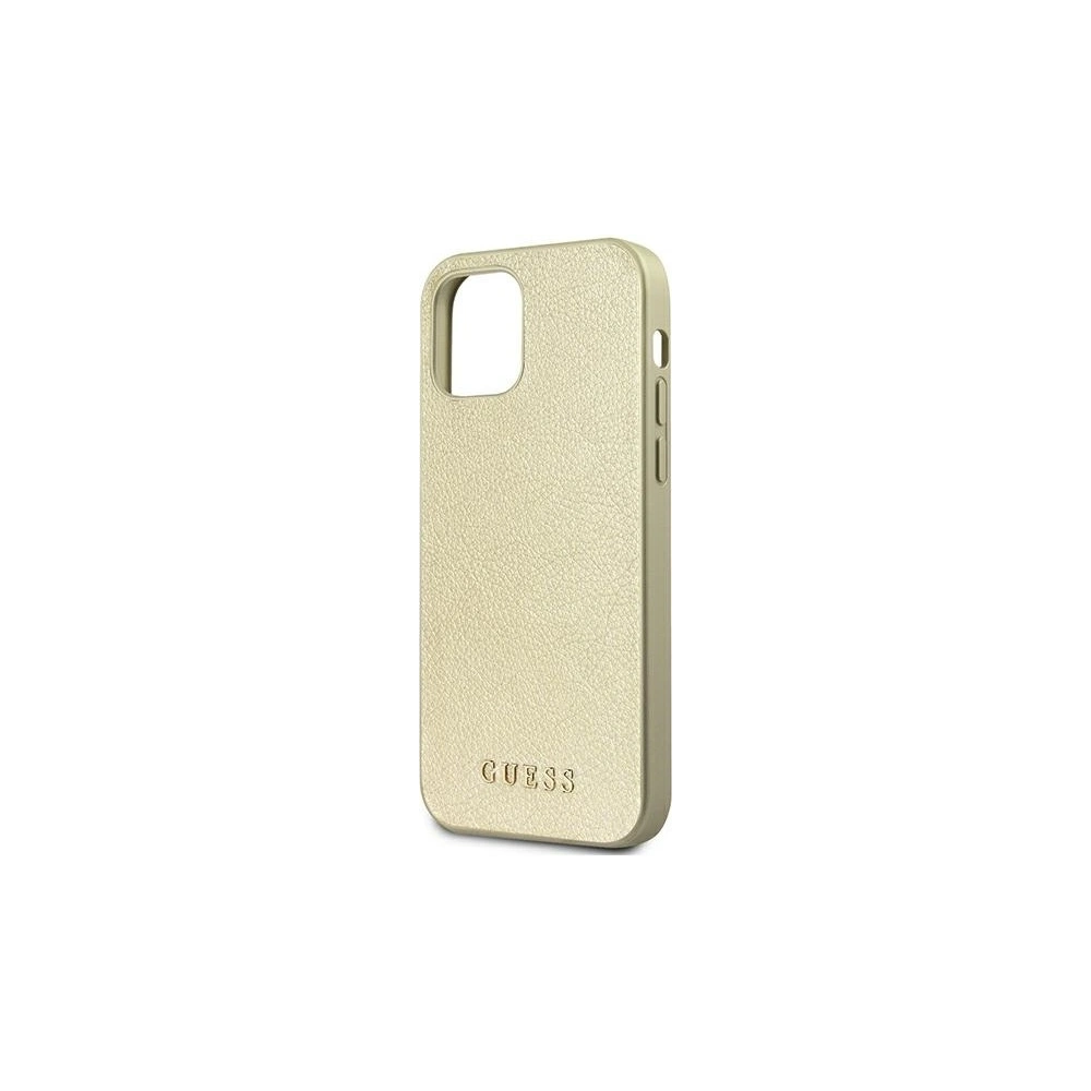 Wholesale Guess GUHCP12LIGLGO Apple iPhone 12 Pro Max gold hardcase Iridescent - GUE818GLD - {ean13} - Hurt