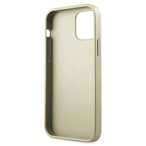 Etui Guess GUHCP12LIGLGO Apple iPhone 12 Pro Max złoty/gold hardcase Iridescent