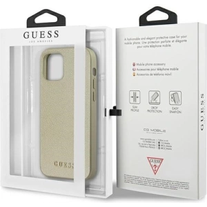 Hurtownia GSM - Etui Guess GUHCP12LIGLGO Apple iPhone 12 Pro Max złoty/gold hardcase Iridescent - GUE818GLD - {ean13} - Hurt