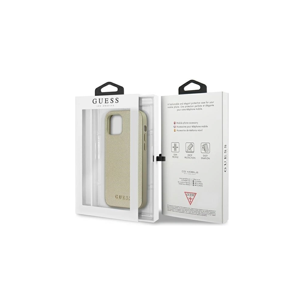 Hurtownia GSM - Etui Guess GUHCP12LIGLGO Apple iPhone 12 Pro Max złoty/gold hardcase Iridescent - GUE818GLD - {ean13} - Hurt